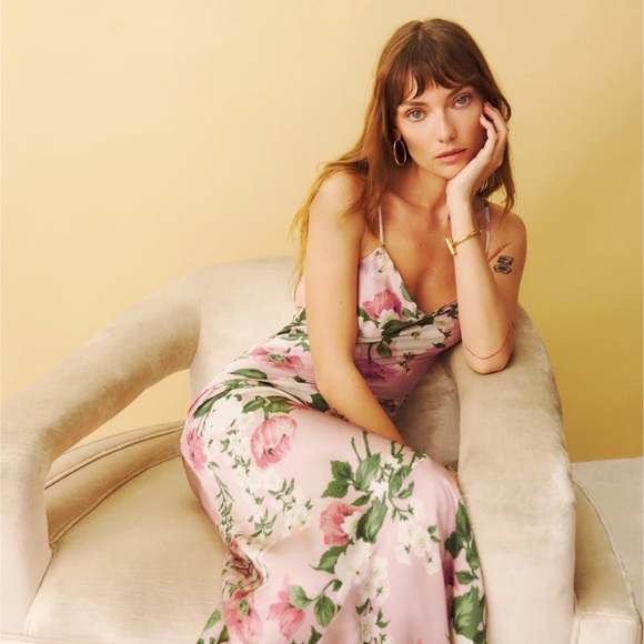 Reformation Dresses & Skirts - NWT REFORMATION PARMA SILK DRESS Size S